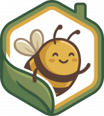 Logo Biene